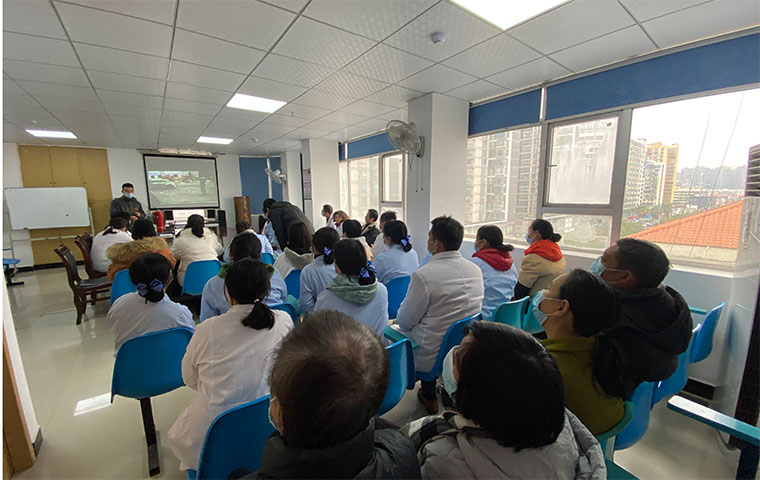 長沙德雅醫(yī)院開展2021年首次消防培訓(xùn)演練活動 長沙德雅醫(yī)院開展2021年首次消防培訓(xùn)演練活動